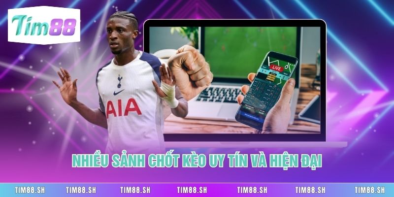 Nhiều sảnh chốt kèo uy tín và hiện đại