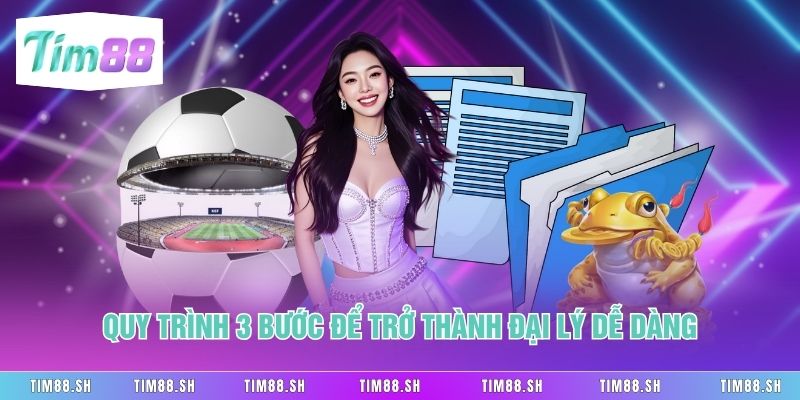 Quy trình 3 bước để trở thành đại lý dễ dàng